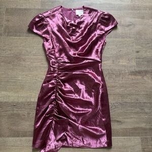 Cinq a sept Short Sleeve Natalia Dress in Pink Size 2